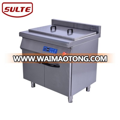 Commercial portable stainless steel potato chips restaurant deep induction fryer